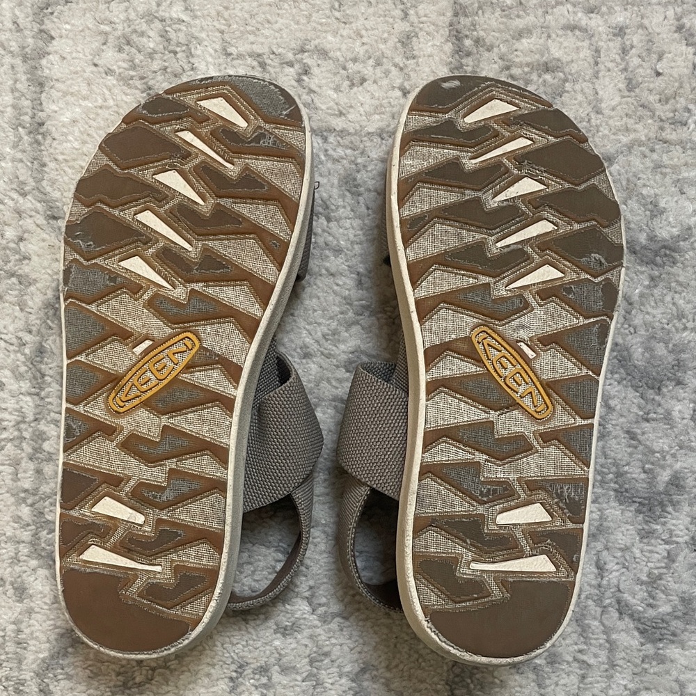 Keen Gray Strappy Sandals - Picture 3 of 3